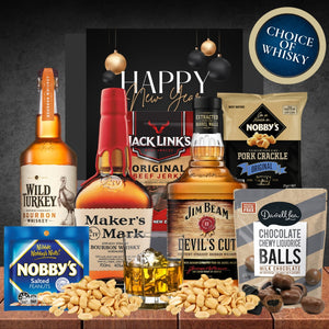 New Year Bourbon Choice Hamper Featured Image