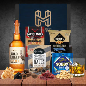 New Year Bourbon Choice Hamper with Wild Turkey 700ml