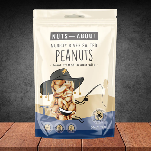 Nuts About Small Batch Peanuts 50g