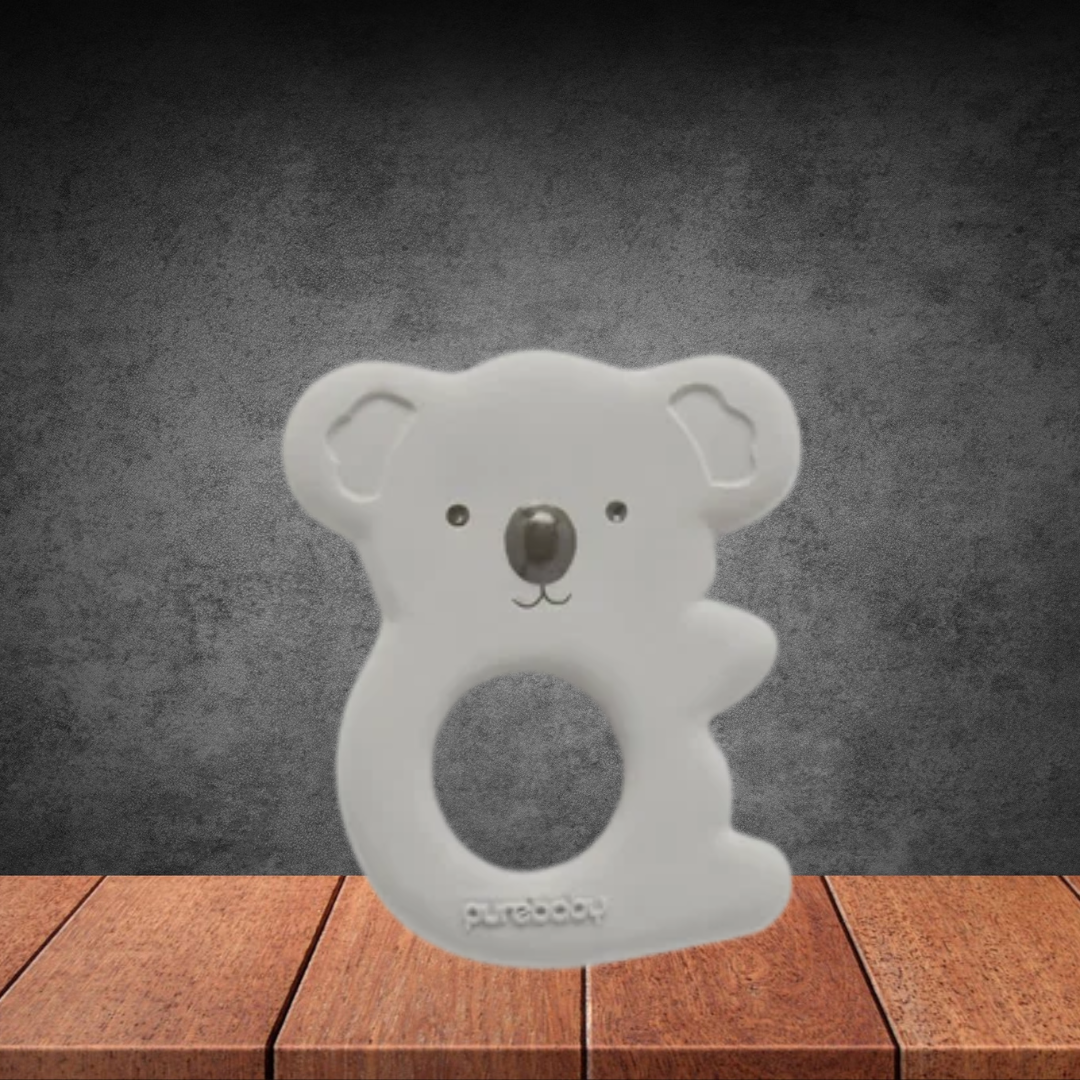 Pure Baby Koala Teether Grey