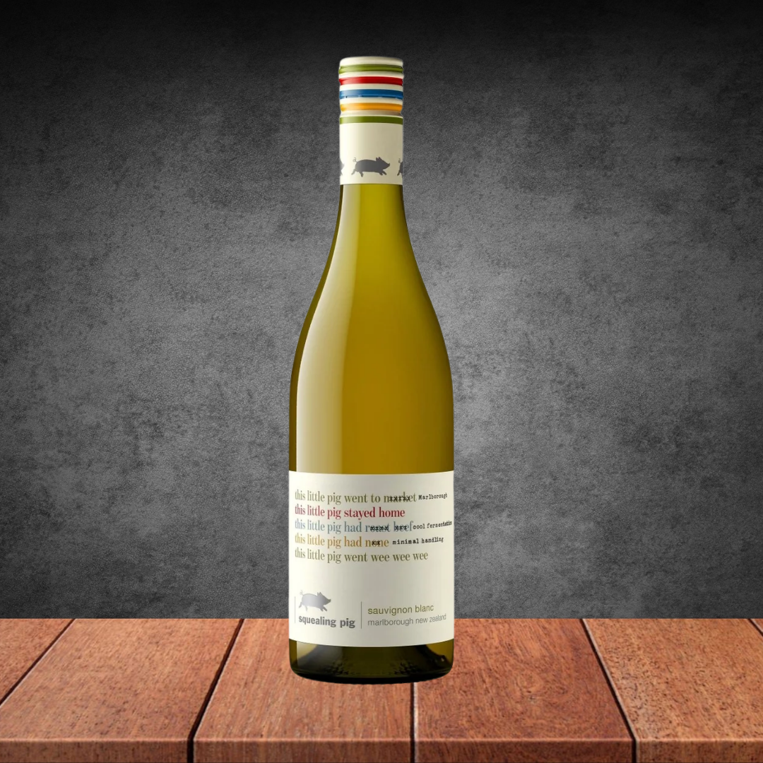Squealing Pig Malborough Nz Sauvignon Blanc 750ml
