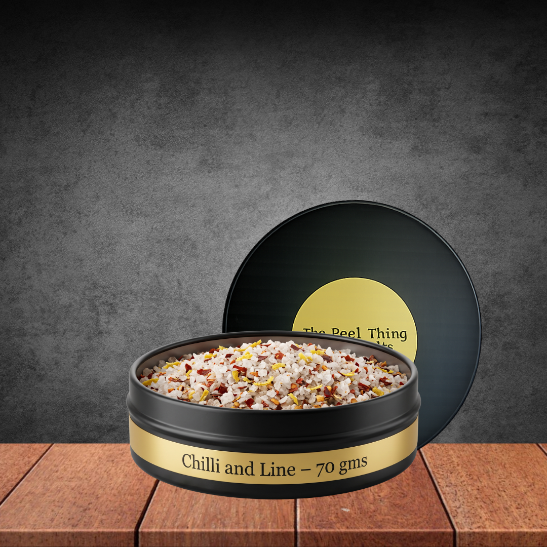 The Peel Thing Artsian Cocktail Salt Rims - Chilli & Lime 70g