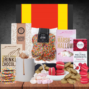 The AFL Hot Chocolate Hamper Gold Coast Suns Fans