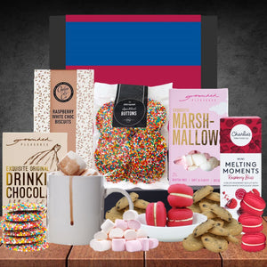 The AFL Hot Chocolate Hamper for Brisbane Lions Fans