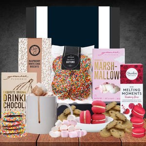 The AFL Hot Chocolate Hamper for Carlton Fans