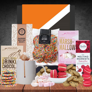 The AFL Hot Chocolate Hamper for GWS Giants Fans