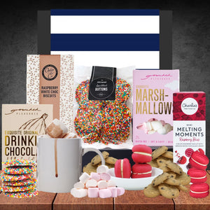 The AFL Hot Chocolate Hamper for Geelong Cats Fans