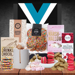 The AFL Hot Chocolate Hamper for Port Adelaide Fans