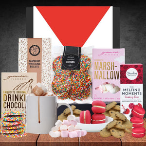 The AFL Hot Chocolate Hamper for Sydney Swans FC Fans
