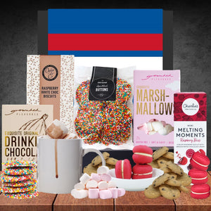 The AFL Hot Chocolate Hamper for Western Bulldogs FC Fans
