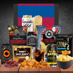 The AFL Snacks & Pre-Mix Pack for Brisbane Lions FC Fans