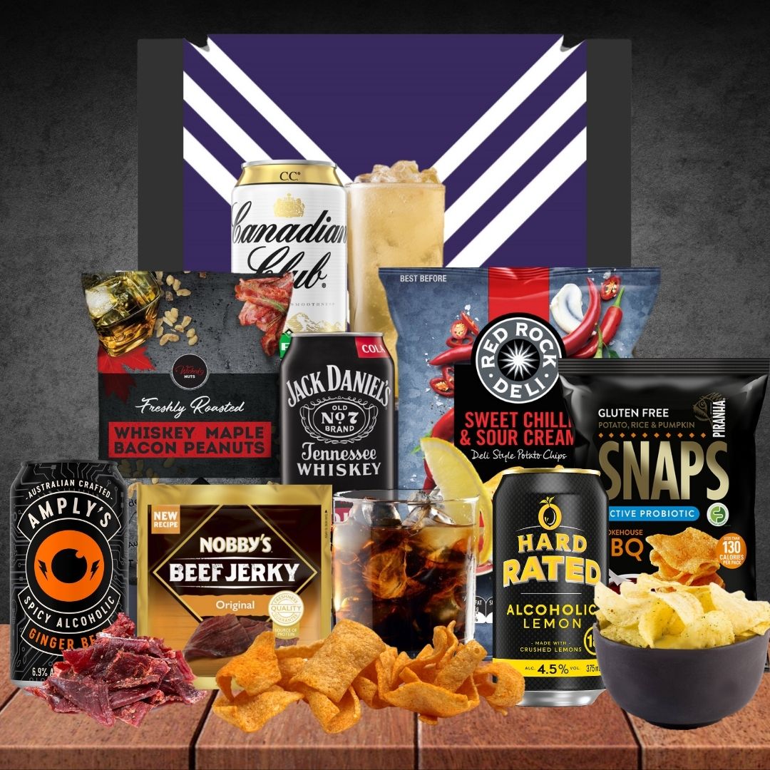 The AFL Snacks & Pre-Mix Pack for Fremanthle FC Fans