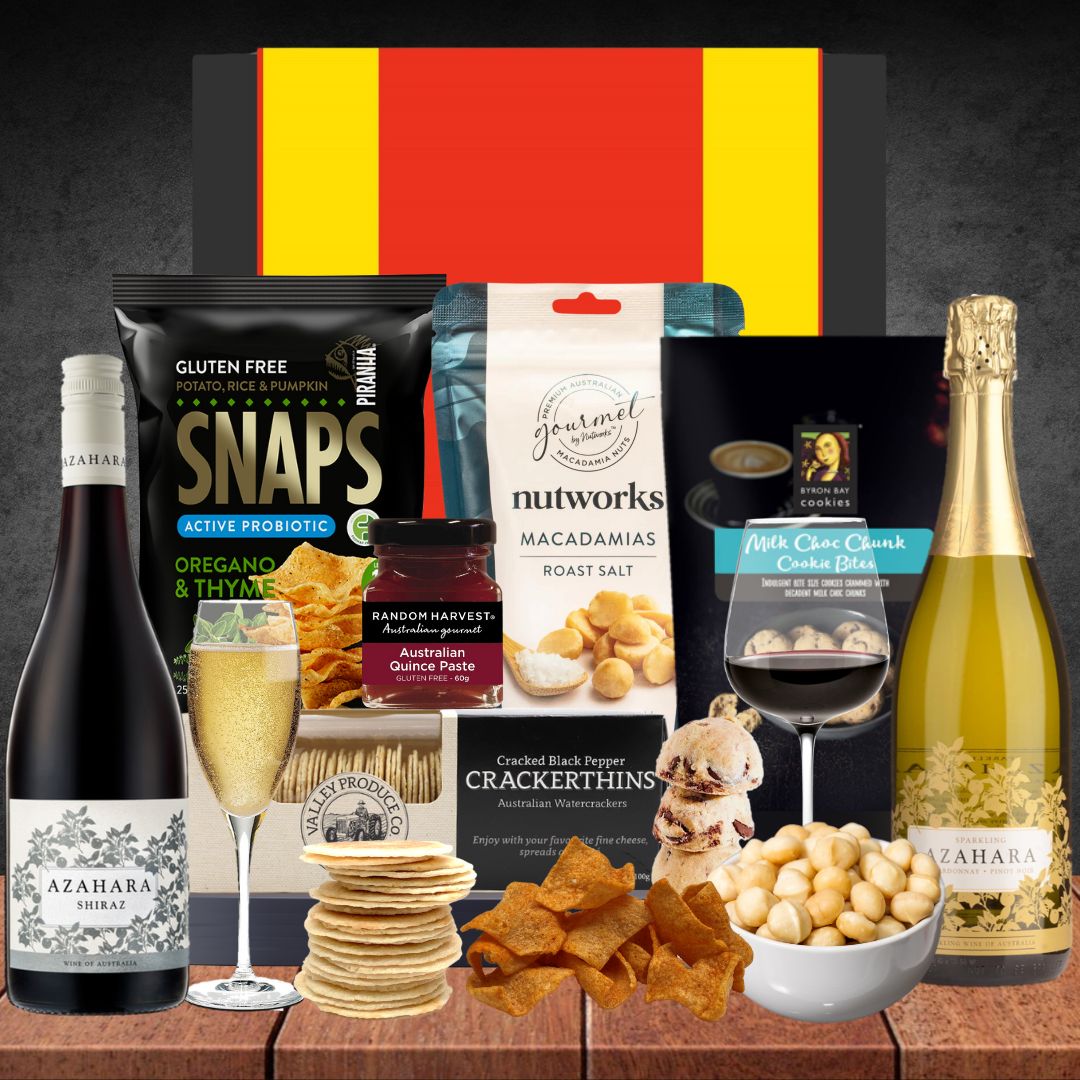 The AFL Wine Combo Hamper for Gold Coast Suns Fans
