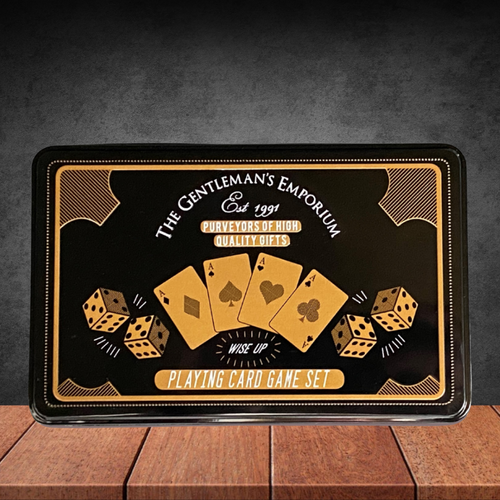 The Gentleman's Emporium Playing Card & Dice Set