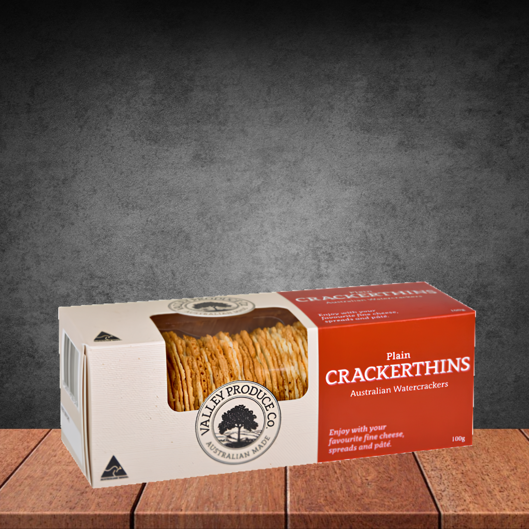 Valley Produce Co Plain Crackerthins 100g