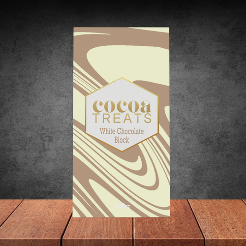 Cocoa Treats Belgian White Chocolate 100g