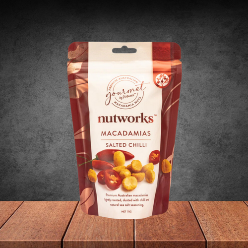 Nutworks Salted Chilli Macadamias 75g