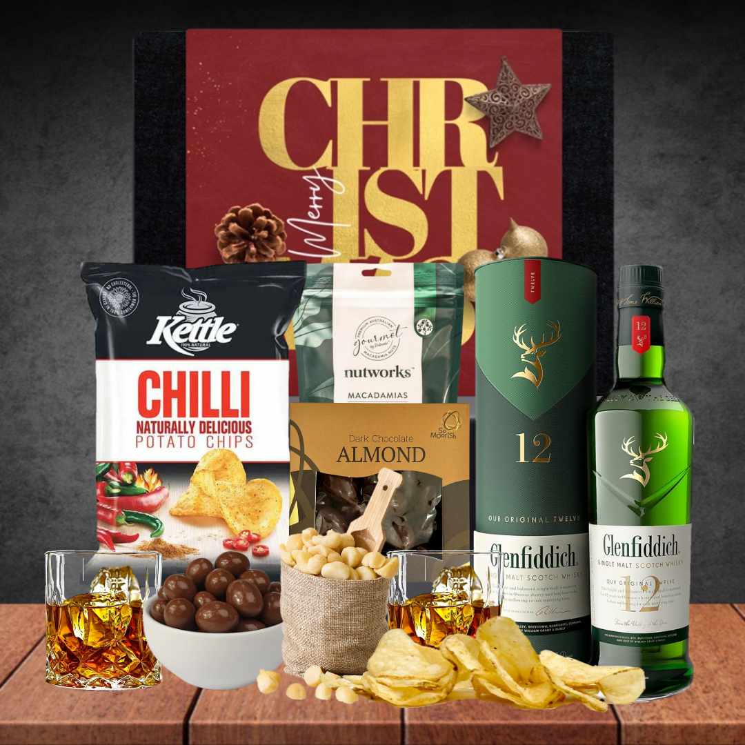 Premium Whiskey Christmas Hamper For Him