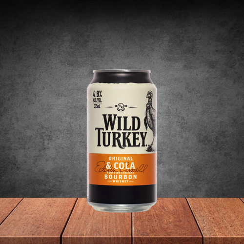 Wild Turkey Original Bourbon & Cola 375ml