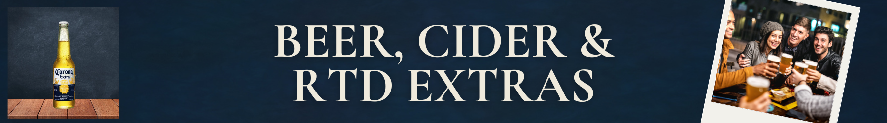 Beer, Cider & RTD Extras