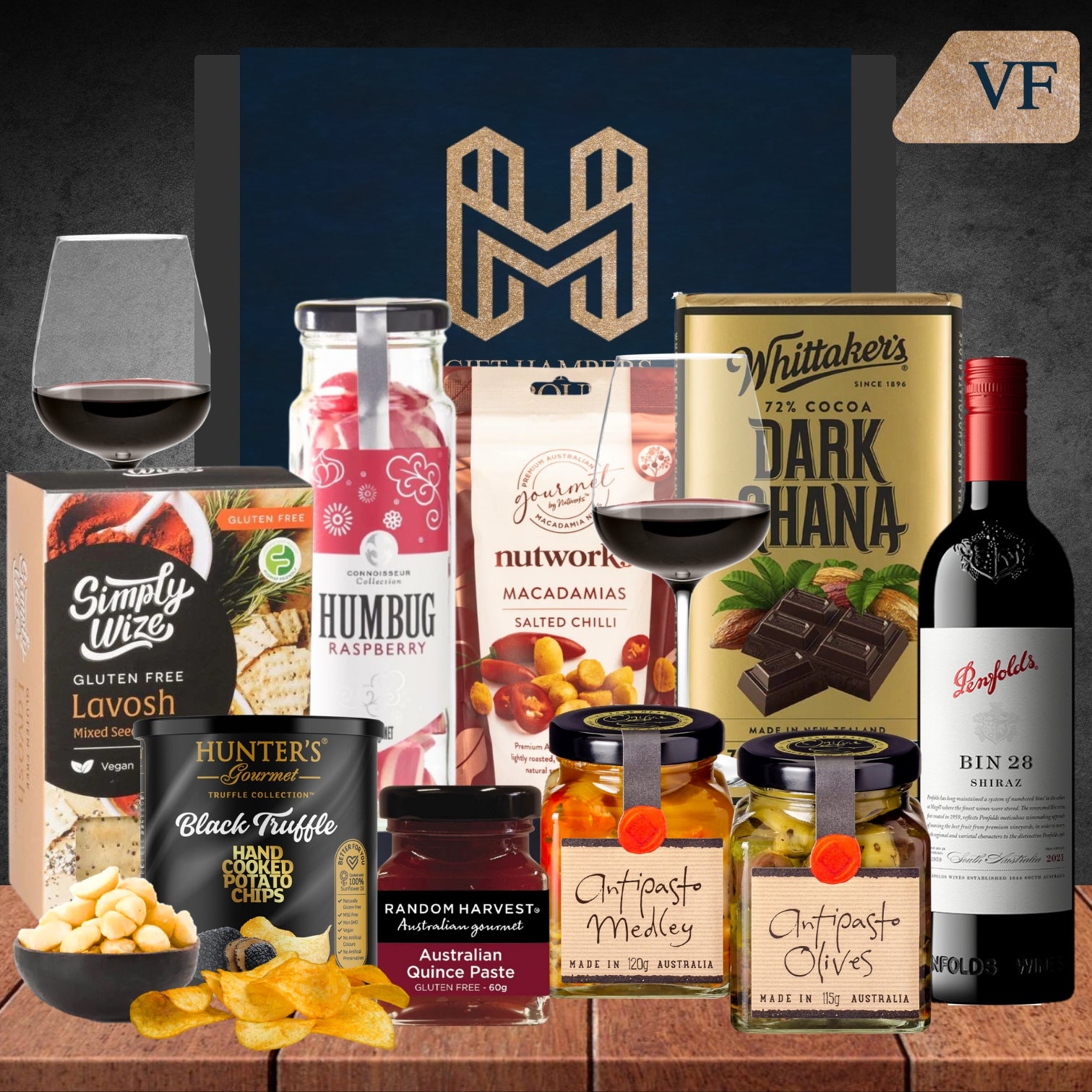 Vegan Penfolds Bin Shiraz Hamper