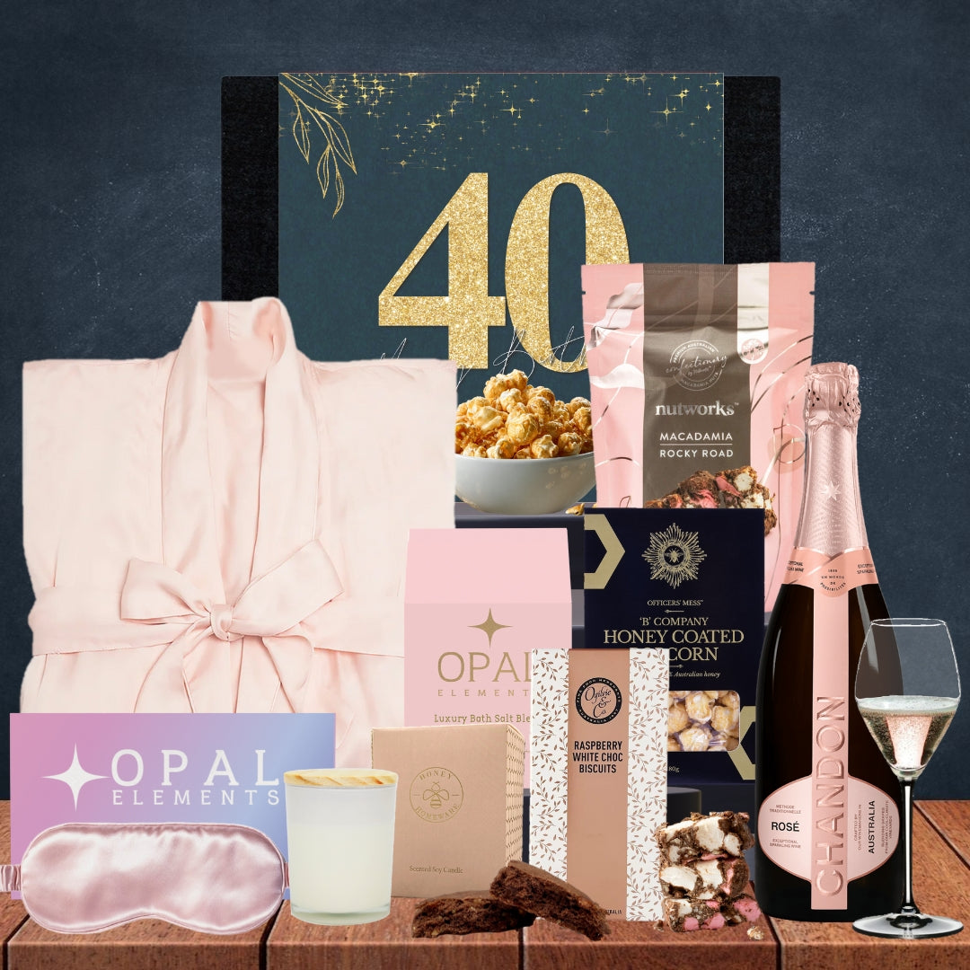 Happy 40th Melbourne Pamper Hamper For Her