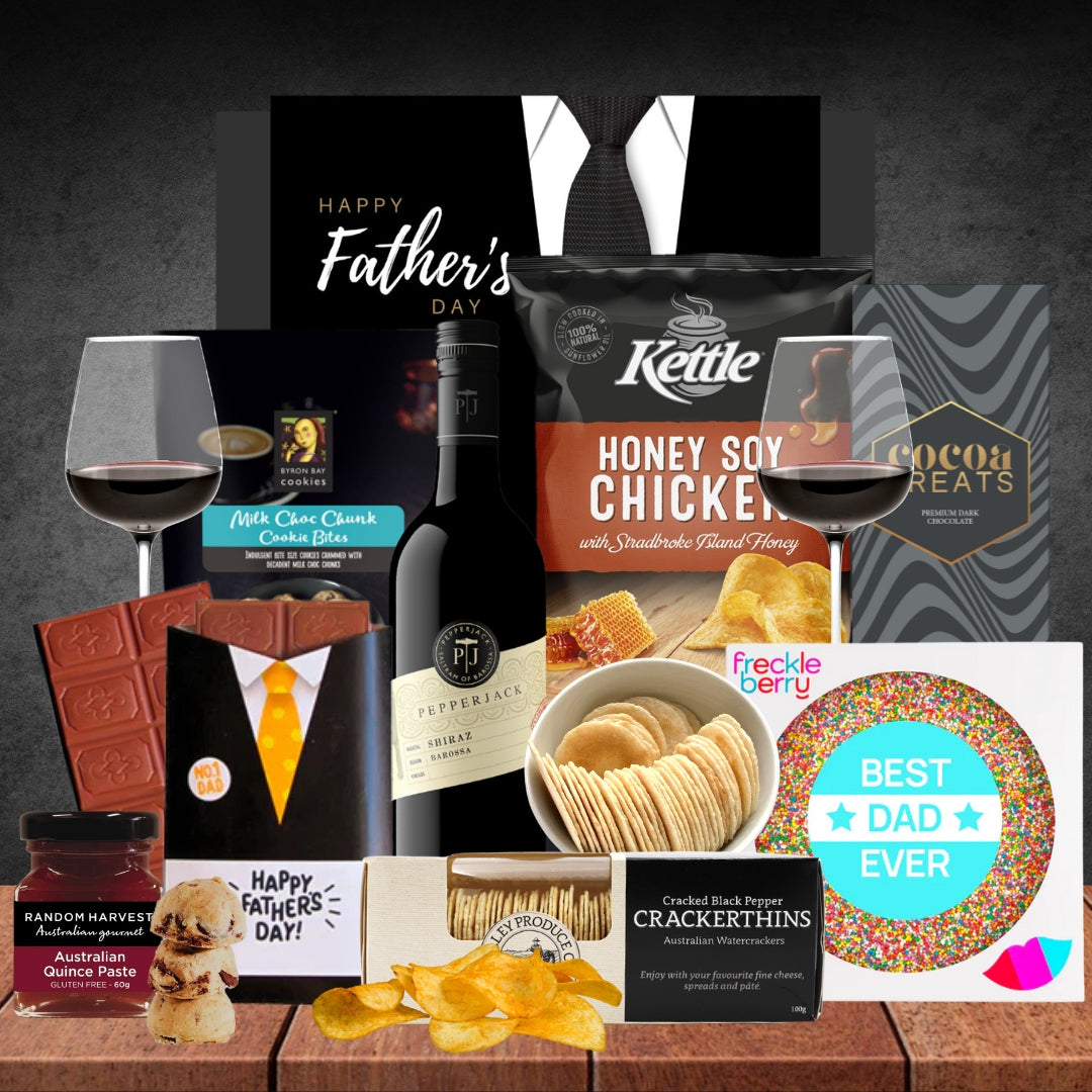 Chocolate & Wine Make You Happy Dad