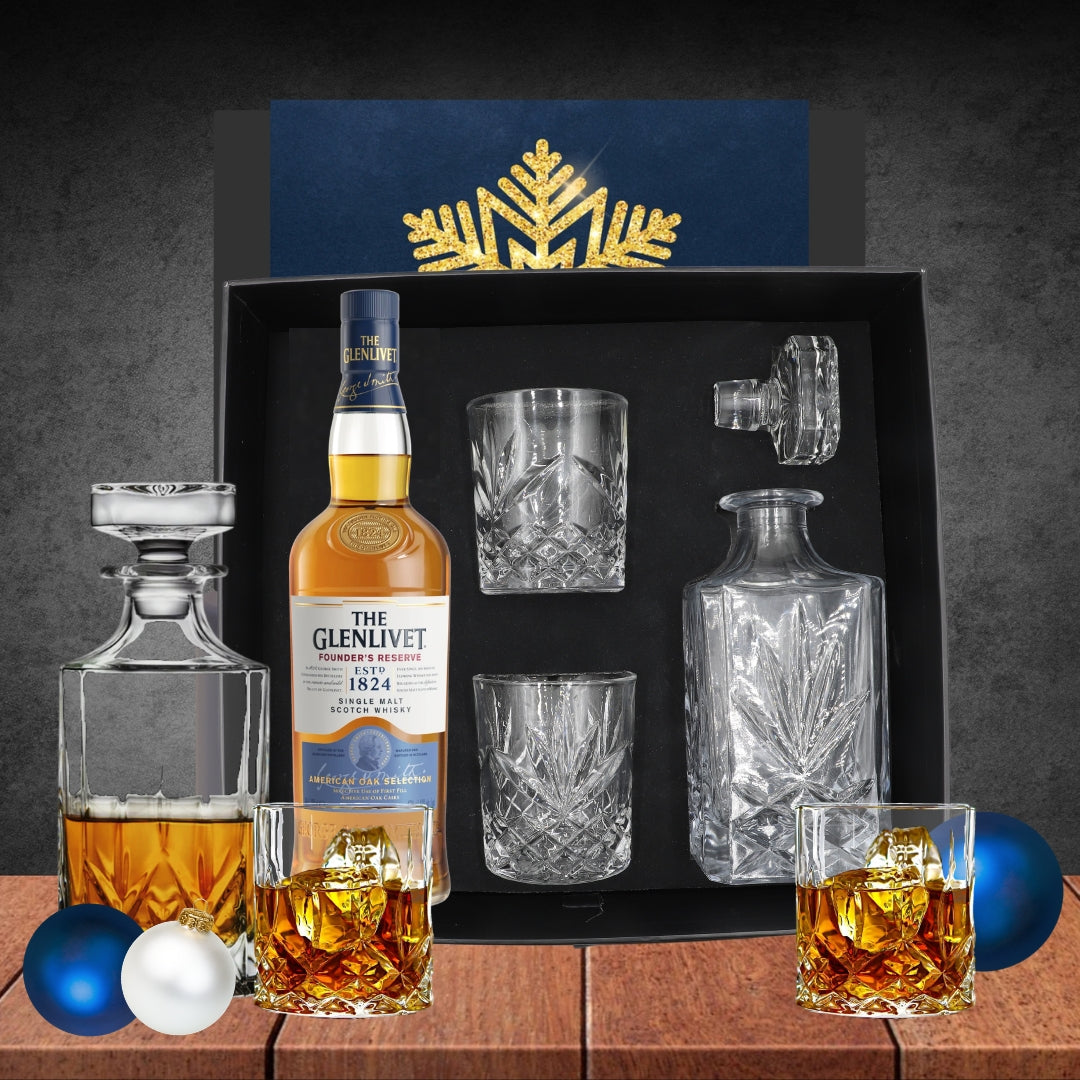 Whiskey Decanter Hamper With Glenlivet