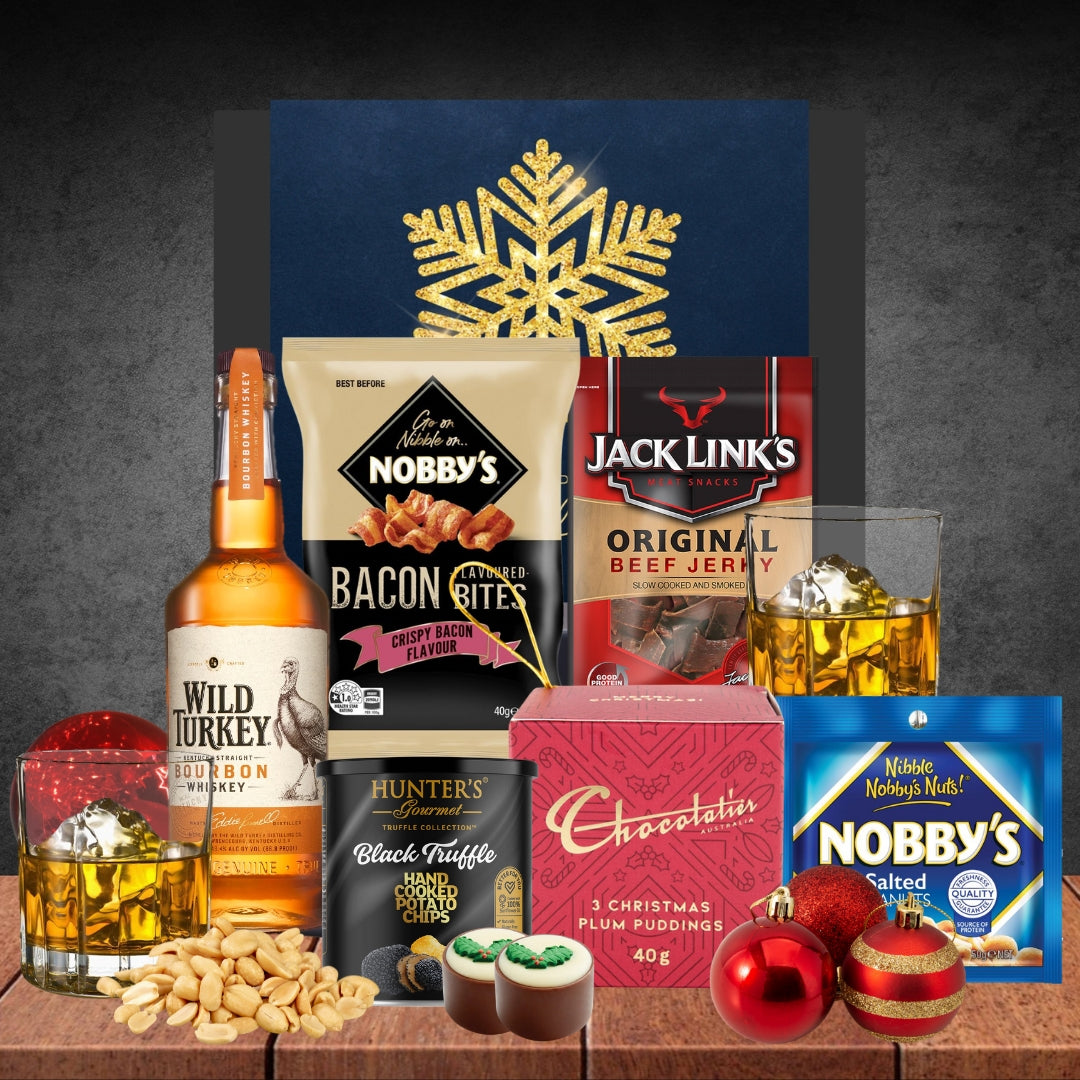 Melbourne Bourbon Christmas Hamper For Him