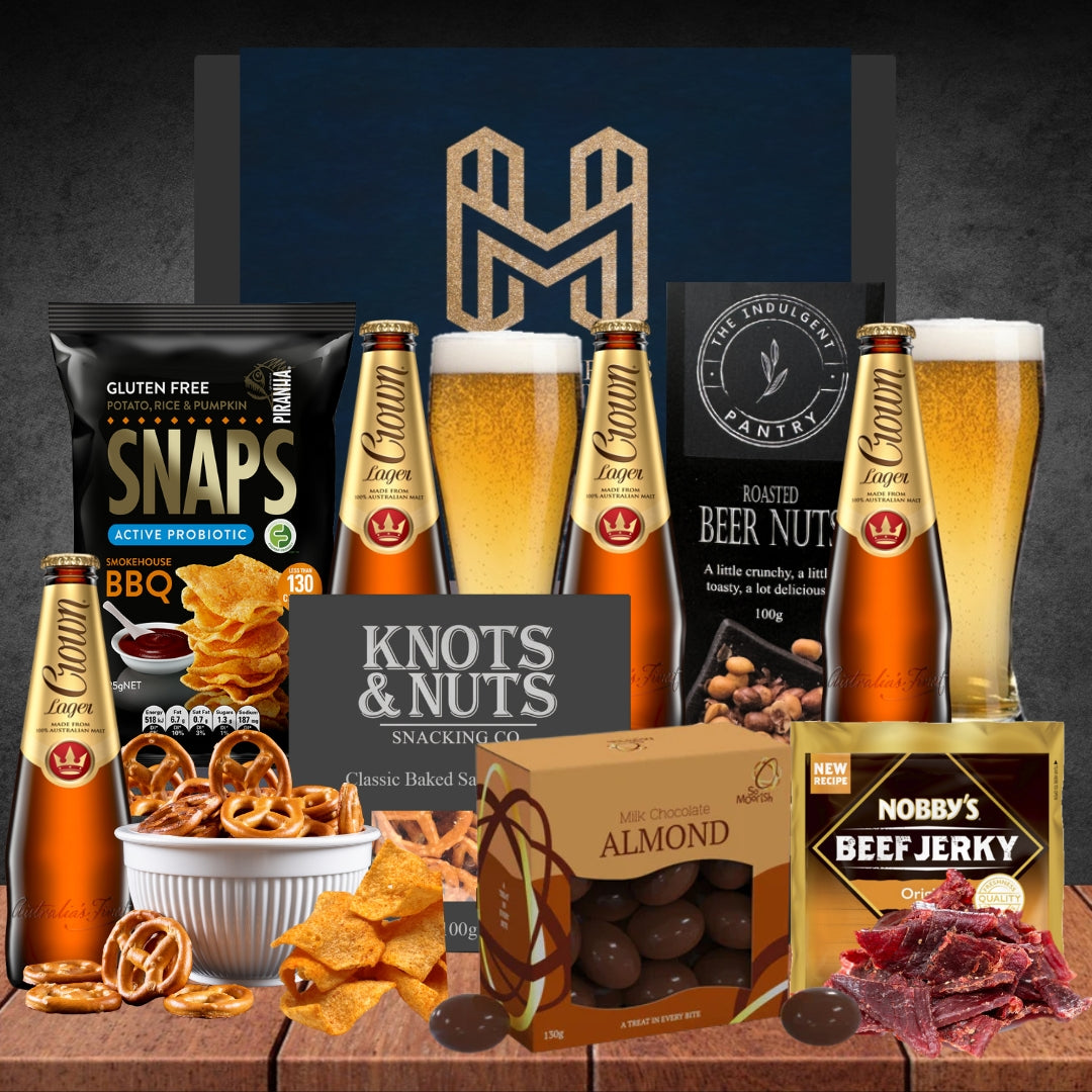 Crowned by the Bay with Beer Hamper
