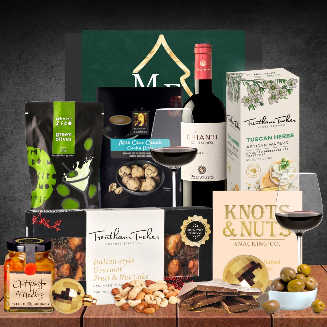 Italian Chianti Wine Christmas Hamper