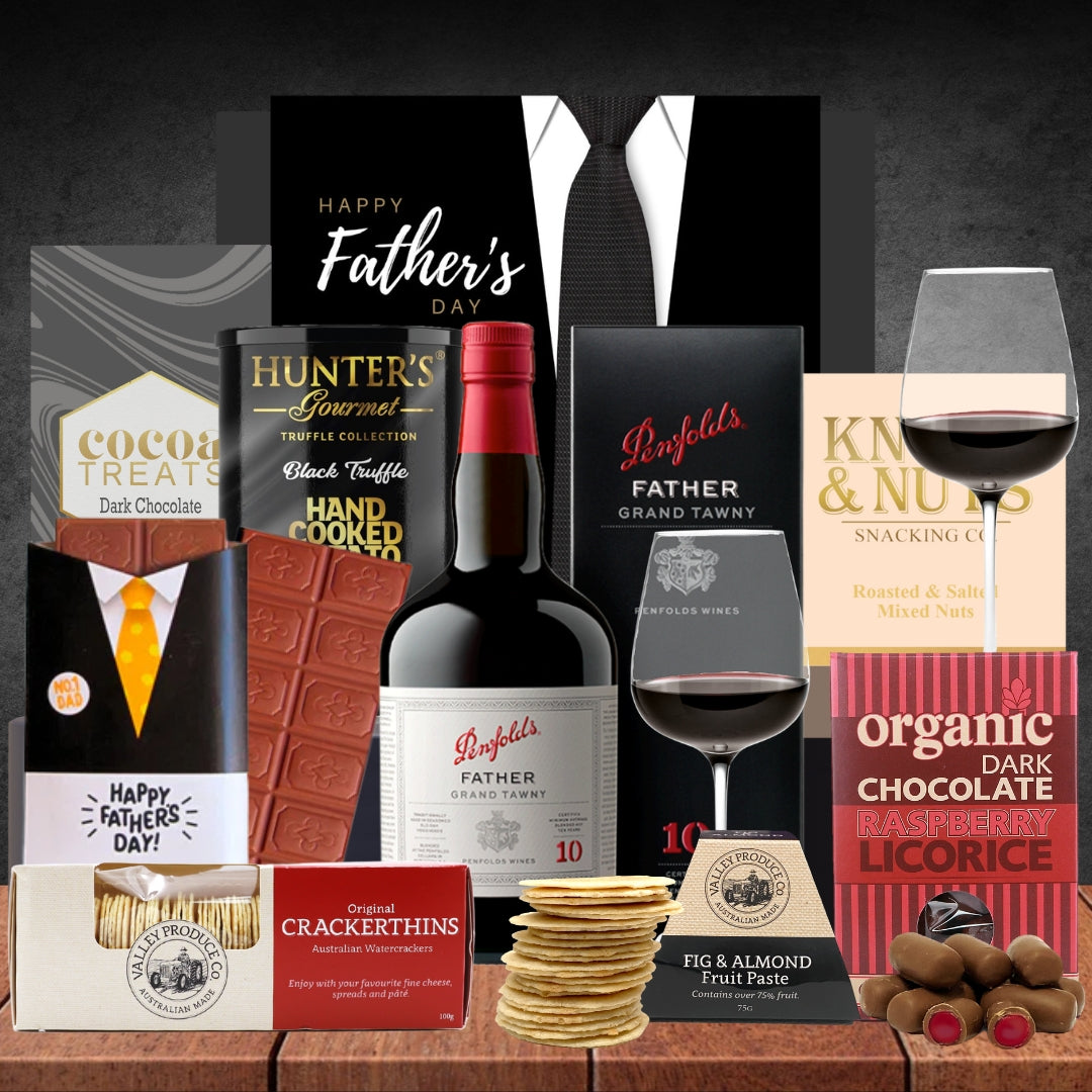 Dad's Penfolds Port & Snack Hamper