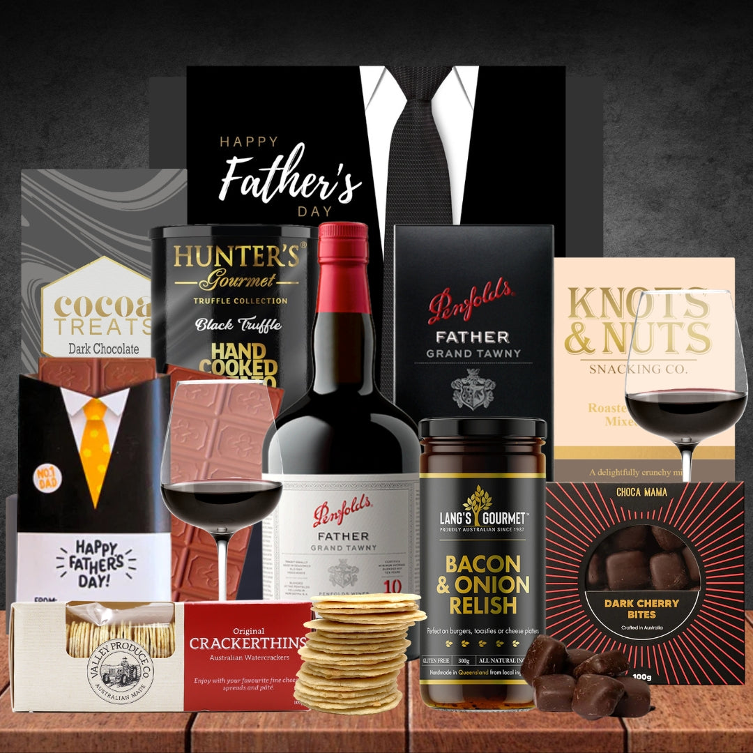 Dad's Penfolds Port & Snack Hamper