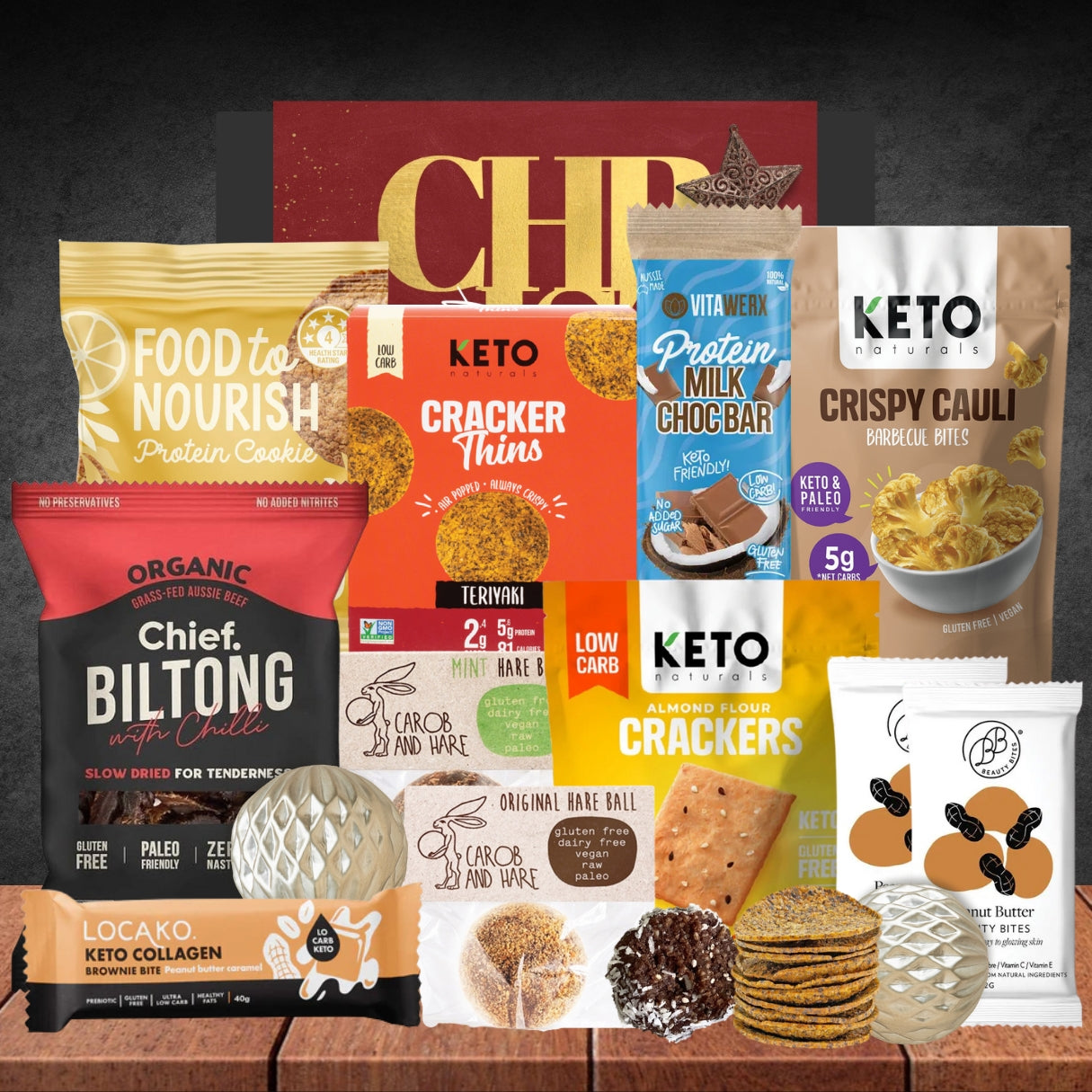 Melbourne Keto Snack Christmas Hamper