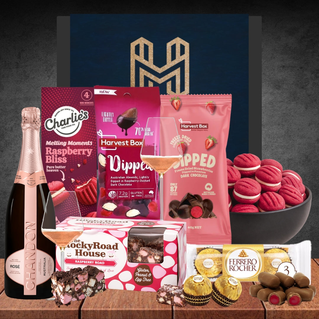 Chandon Rosé with Chocolates
