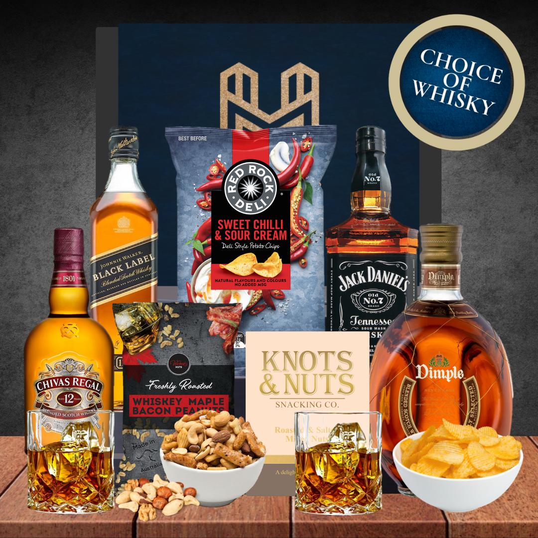 Melbourne Whiskey Hamper For Him