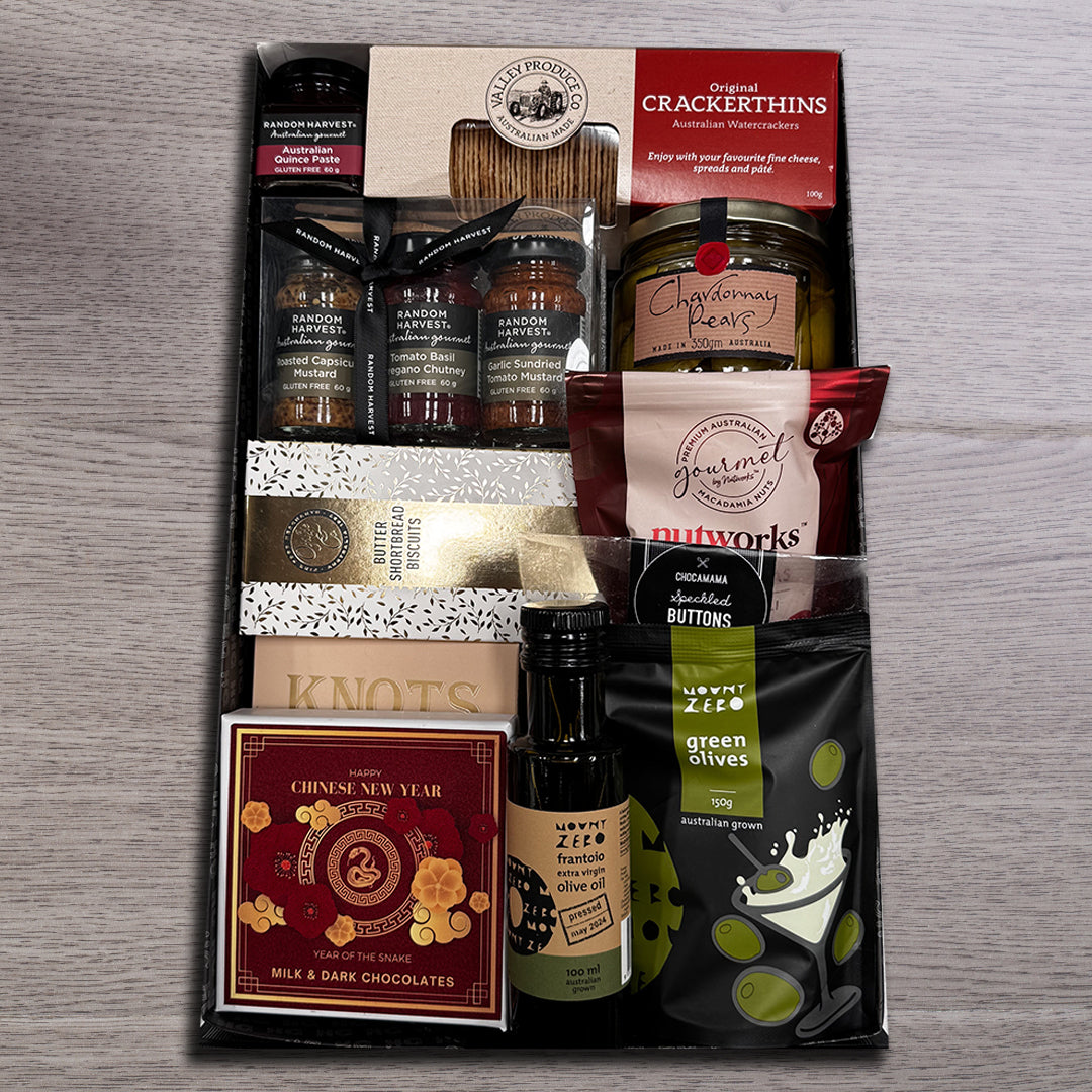 Gourmet Snack Gift Hamper for Chinese New Year