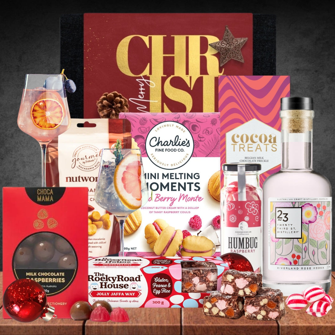 Melbourne Vodka Rose Cocktail Christmas Hamper