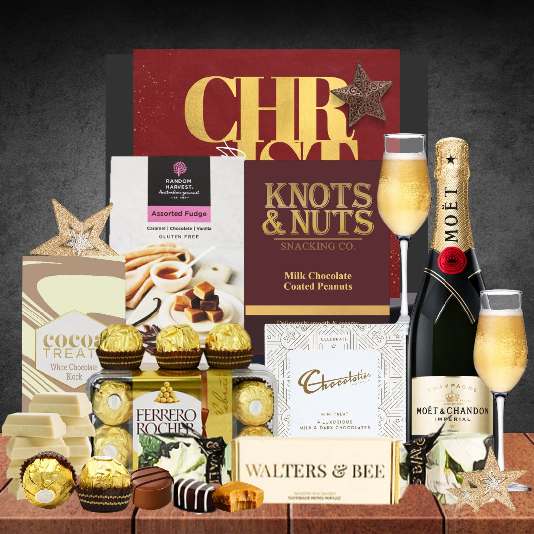 Champagne & Chocolate Melbourne Christmas Hamper