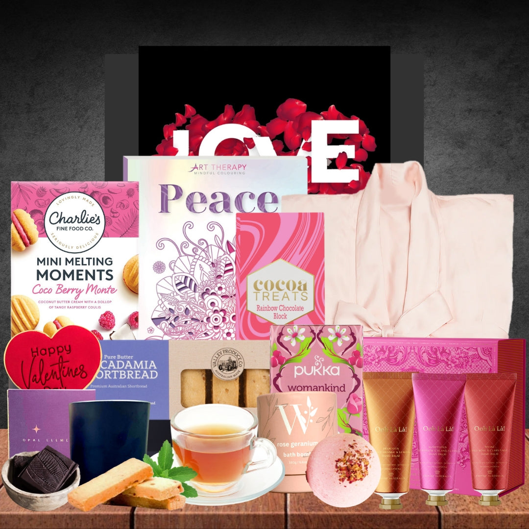 Valentines Home Spa Hamper For Her