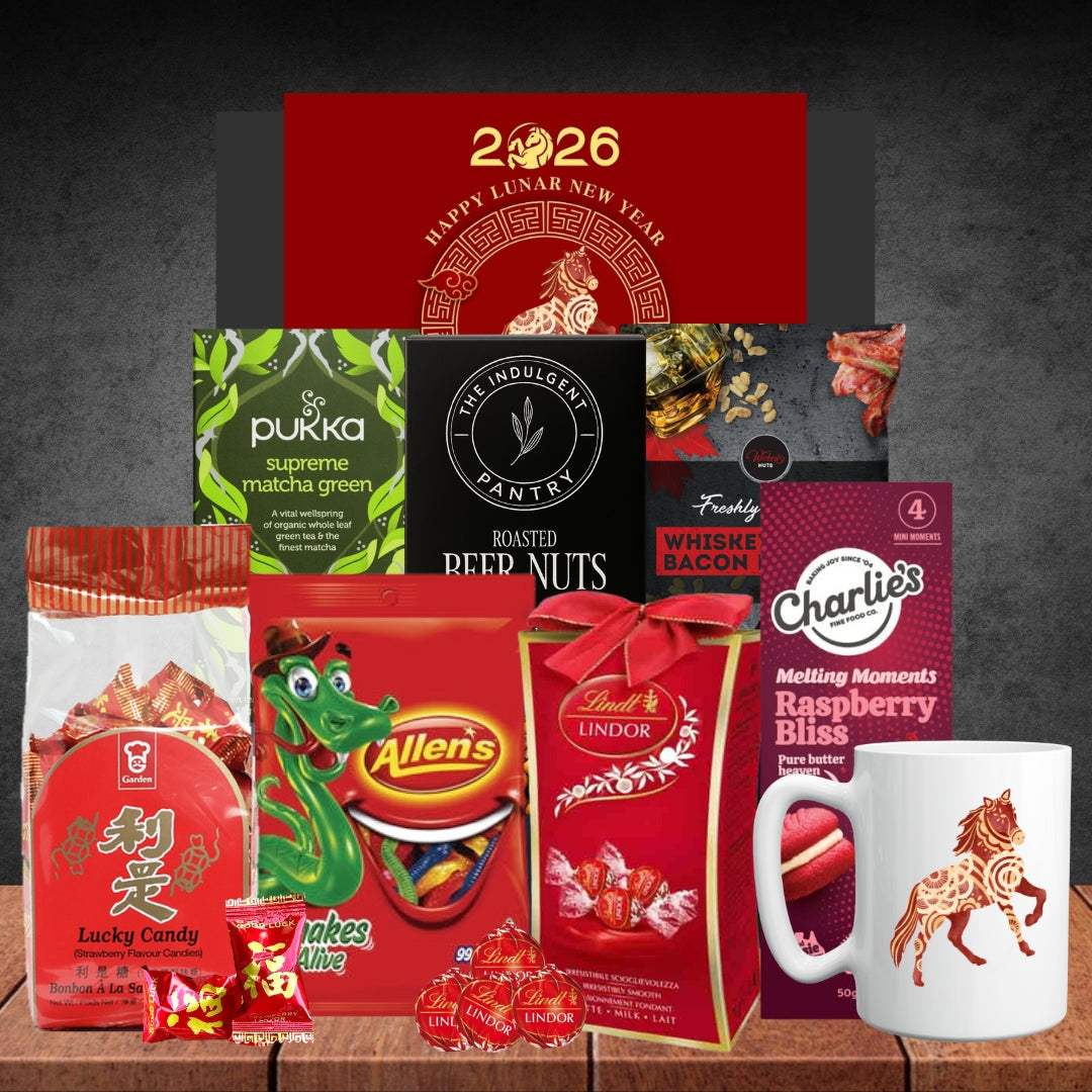 Tea & Snacks Gift Hamper for Chinese New year
