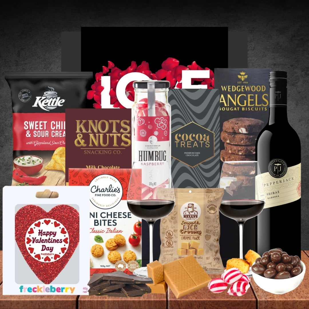 Valentines Chocolate & Melbourne Wine Hamper