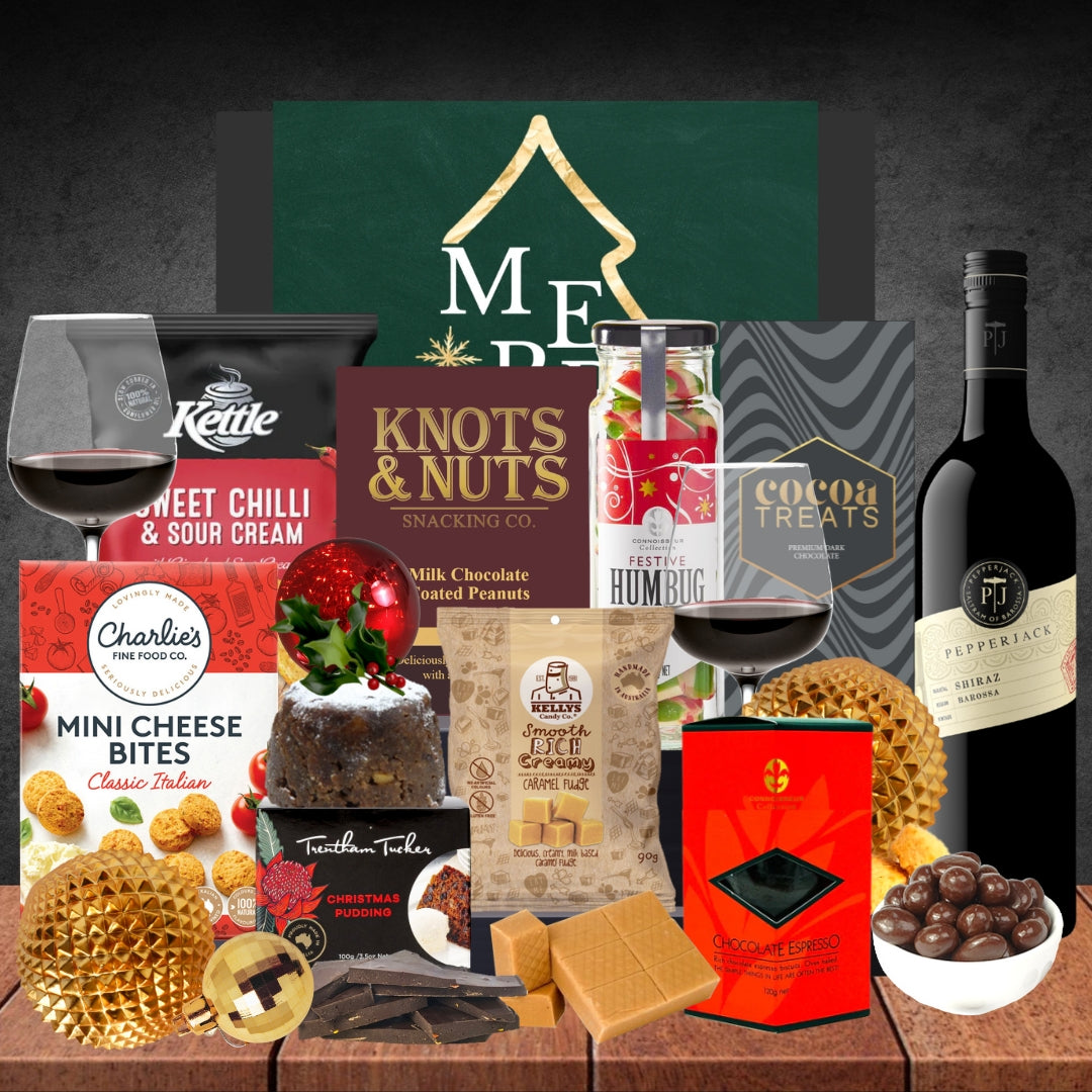 Christmas Pudding & Melbourne Wine Hamper