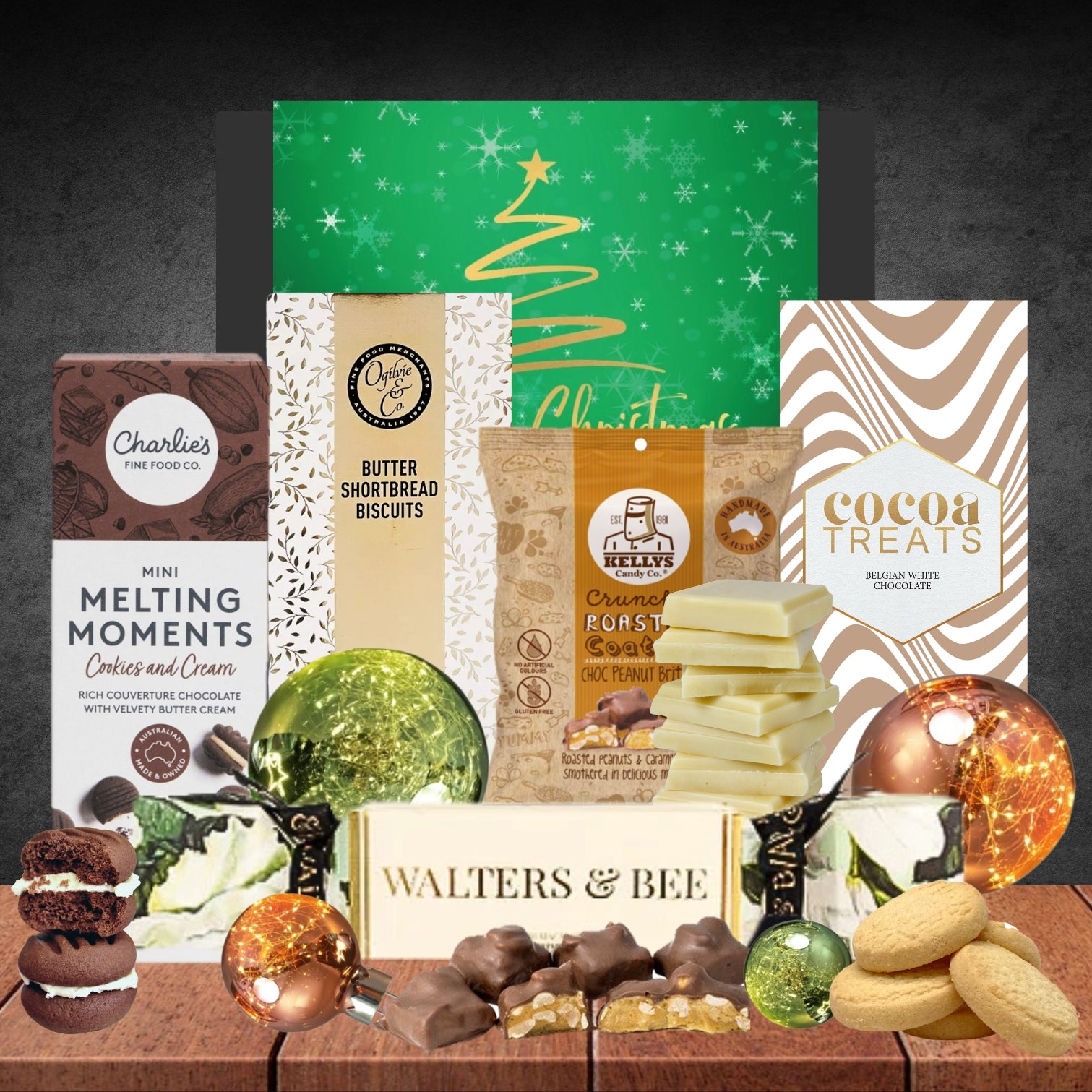 Melbourne Chocolate & Cookies Christmas Hamper