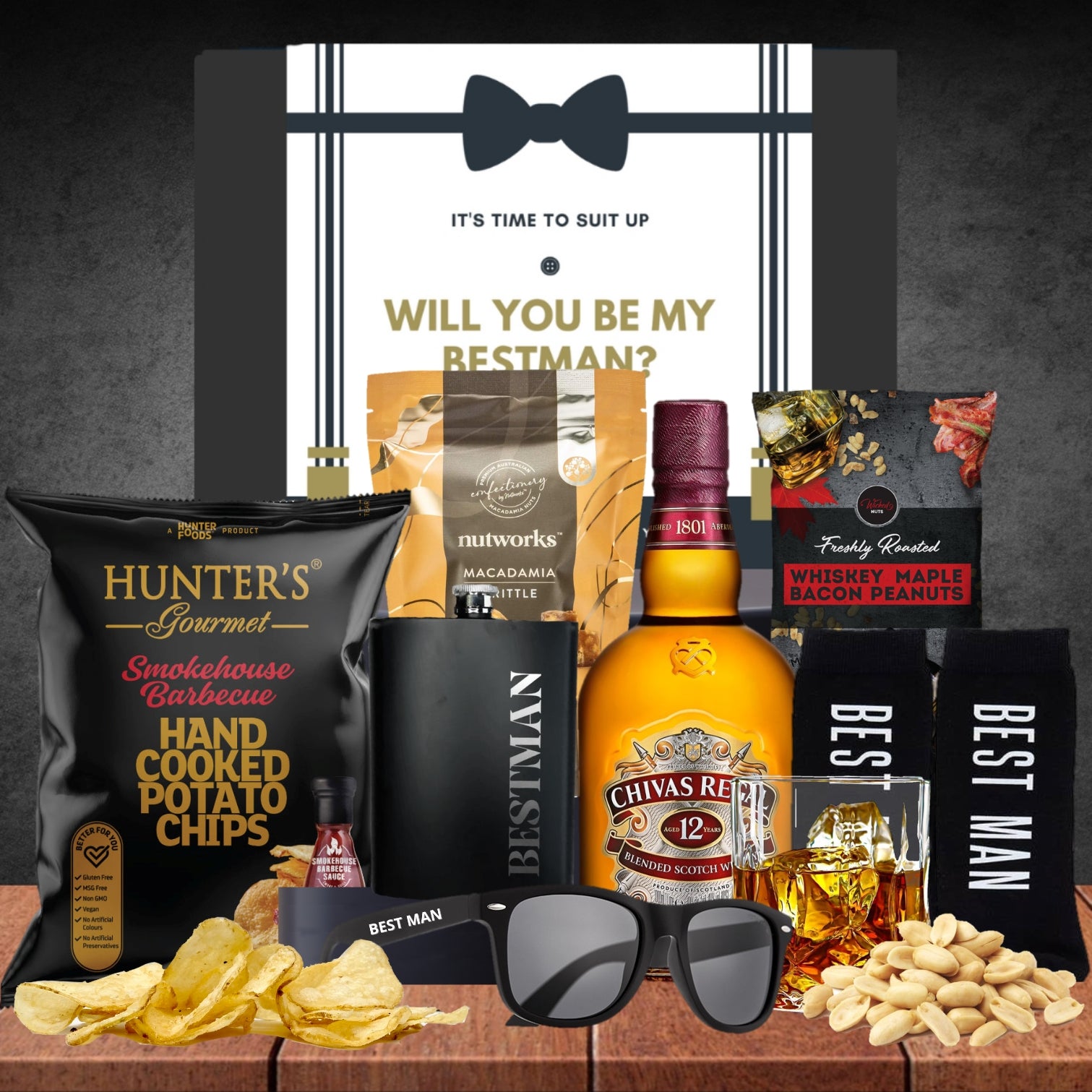 Best Man's Suits & Whisky