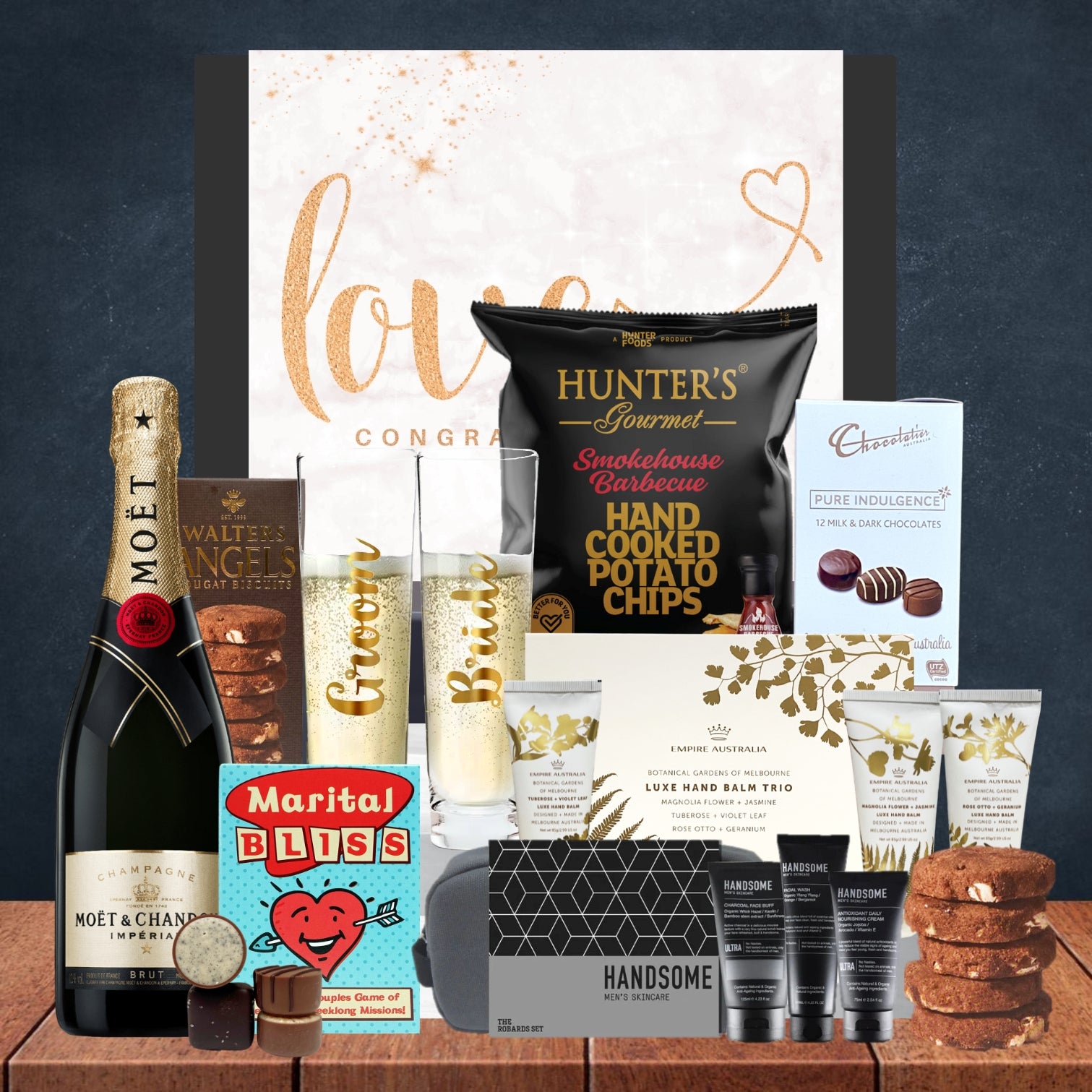 Champagne Wedding Hamper