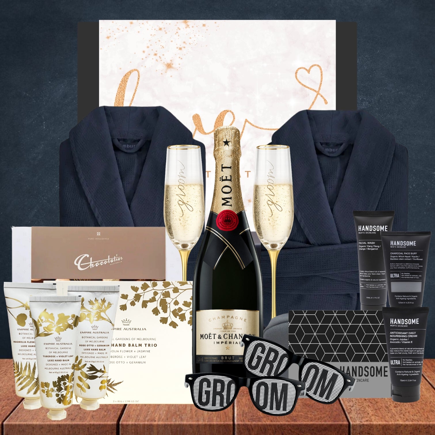 Champagne Wedding Hamper