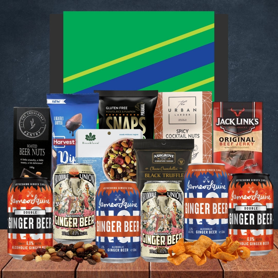 NRL Ginger Beer Variety & Snacks