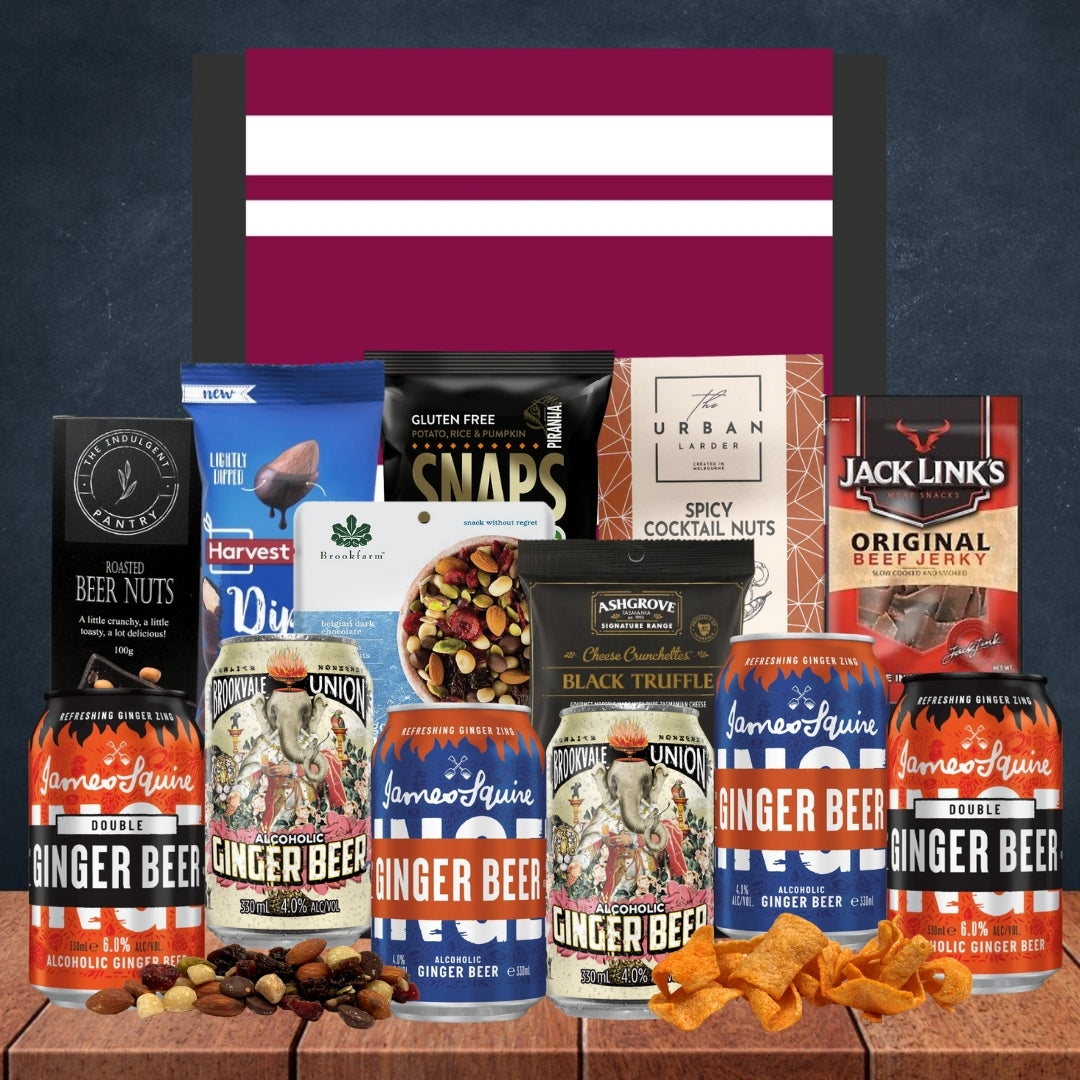 NRL Ginger Beer Variety & Snacks