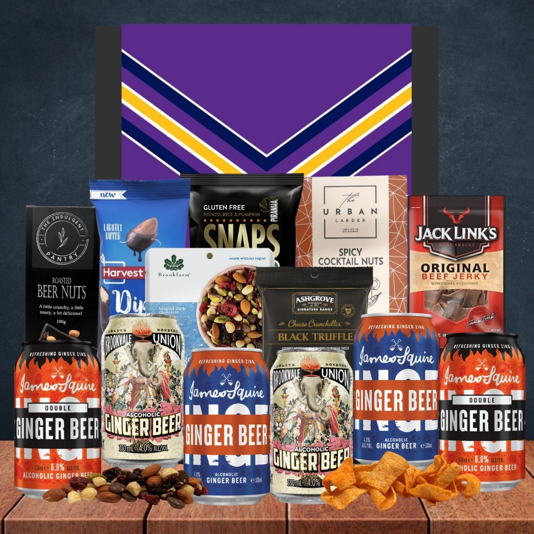 NRL Ginger Beer Variety & Snacks